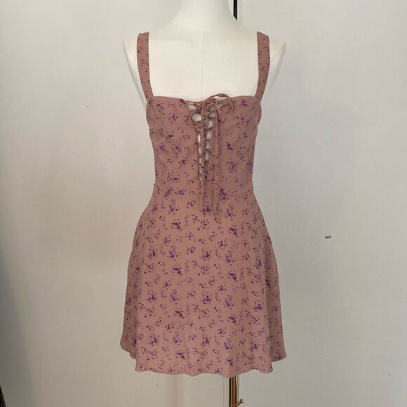 Flynn Skye Leila Mini Dress in Sweet Treat Print Size XS - Picture 5 of 16